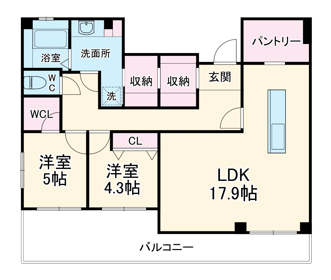 メゾンエスポワールの間取り