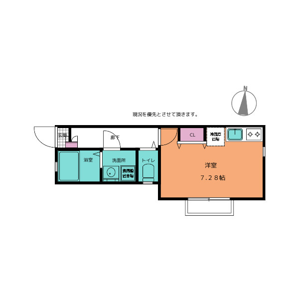 アフェット院内２の間取り