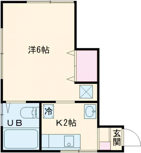 シャトー阿佐谷の間取り