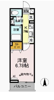 フォレストヤマザキの間取り