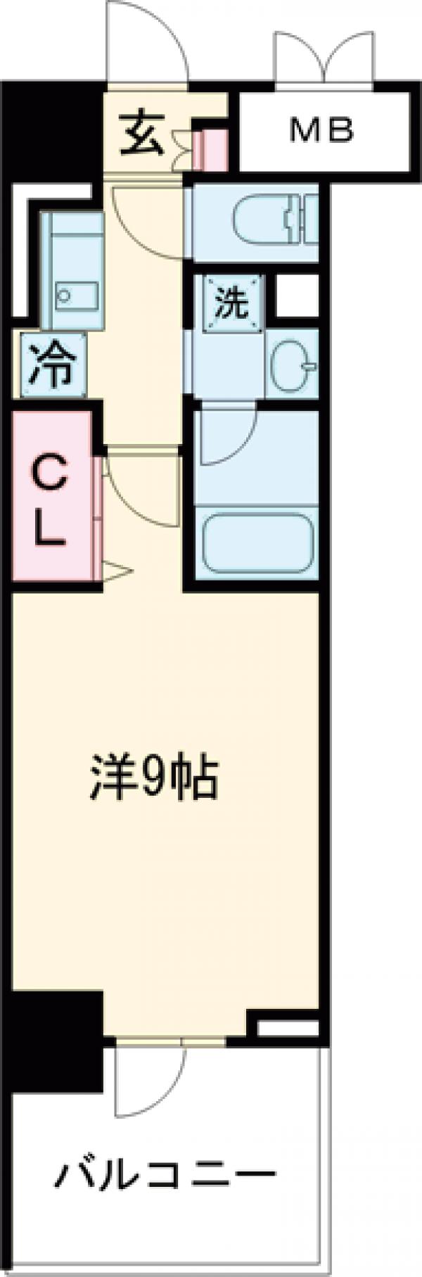 メアヌイ錦糸町の間取り