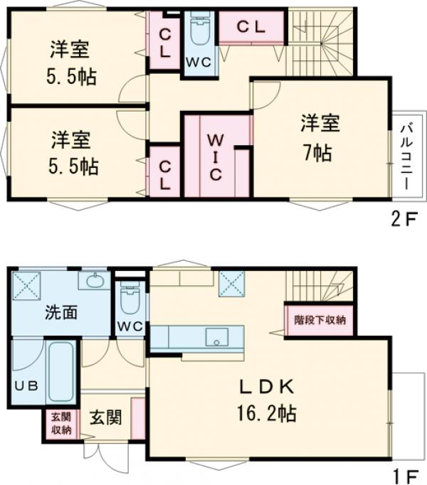 KIKUNOの間取り