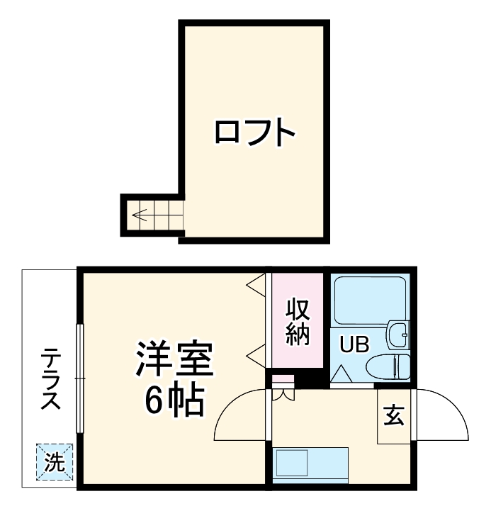 クレアコートの間取り