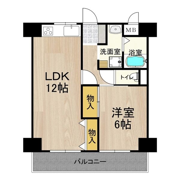ロベリア弐番館の間取り