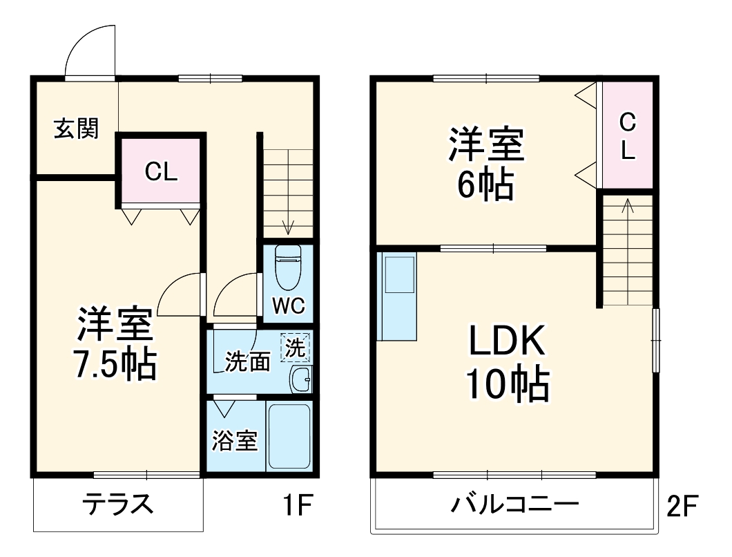 ファーストテラスの間取り