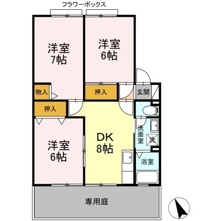 パークレジデンスの間取り