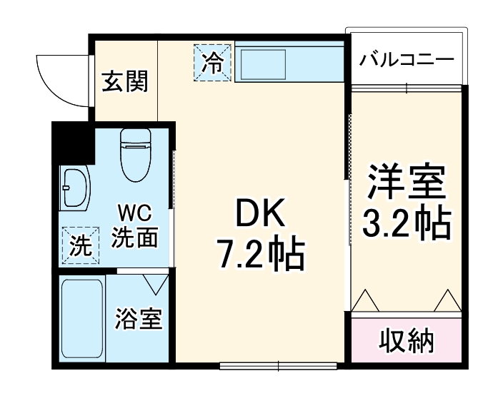 WEST9五条烏丸の間取り