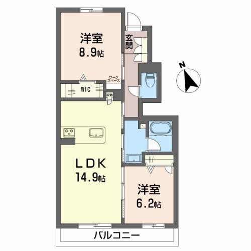 グリーンベルの間取り