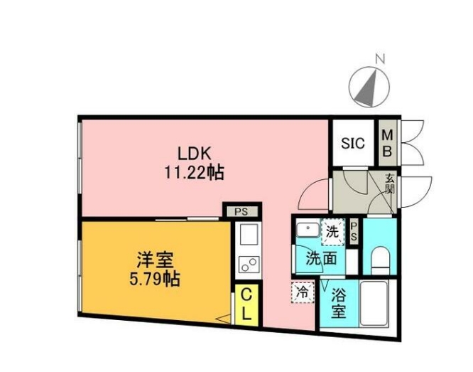 Majestic Lifeの間取り