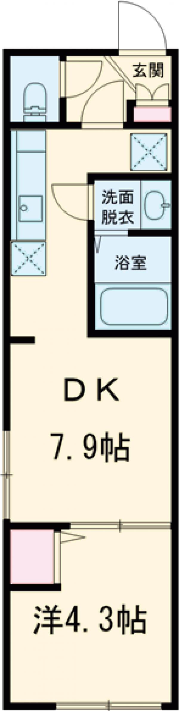 アステラホーム中野坂上の間取り