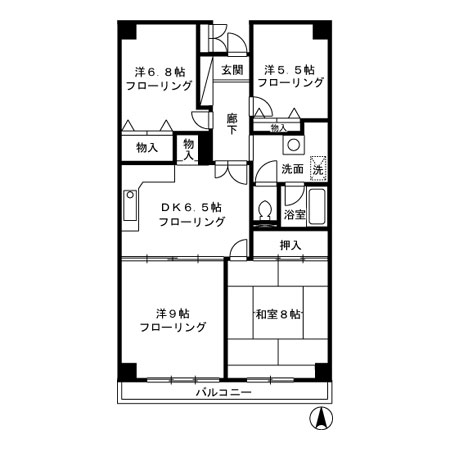 サン・コート井草の間取り
