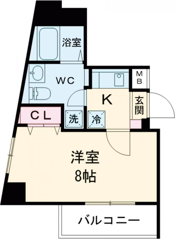 GENOVIA西新井大師green veilの間取り