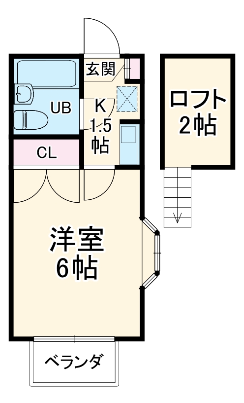 アーバンヒルズT&Mの間取り