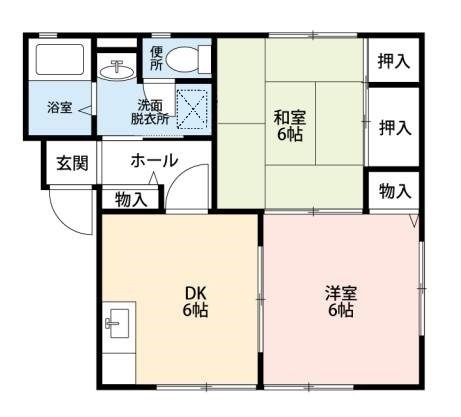 フレグランスセキネCの間取り