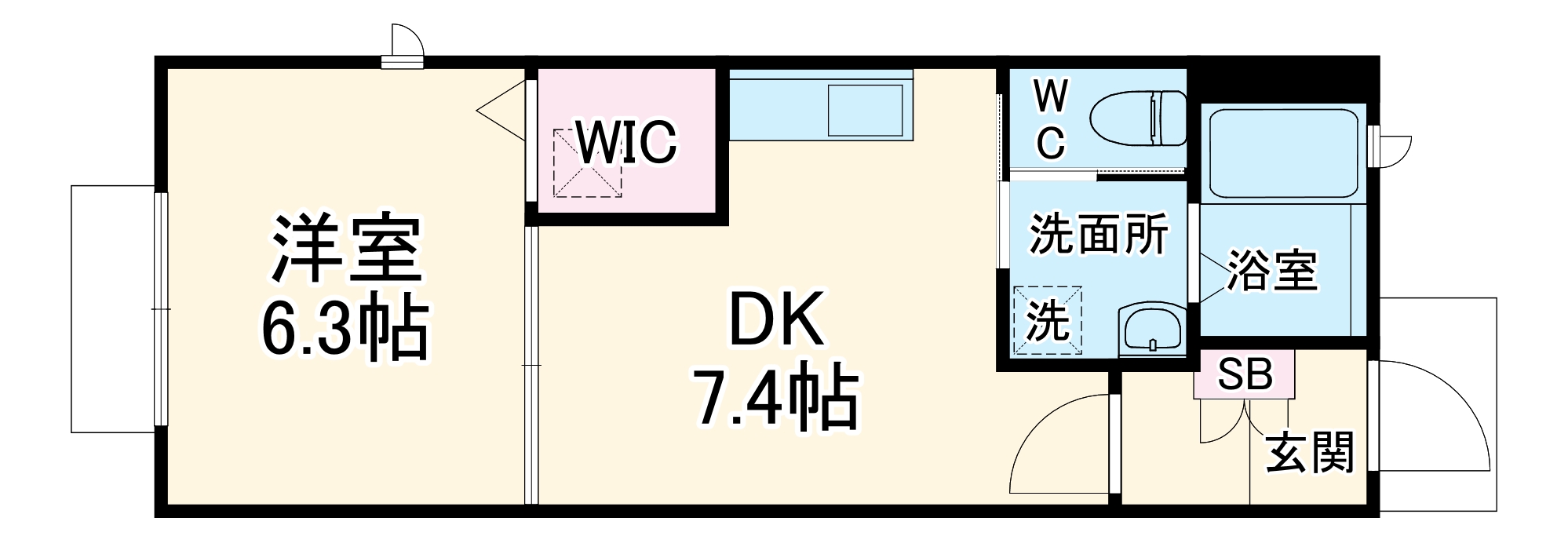 グリグランの間取り