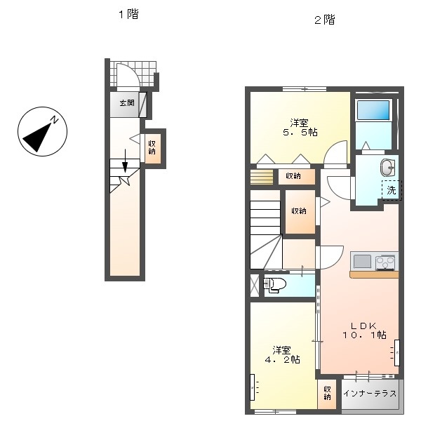 レヴァータの間取り