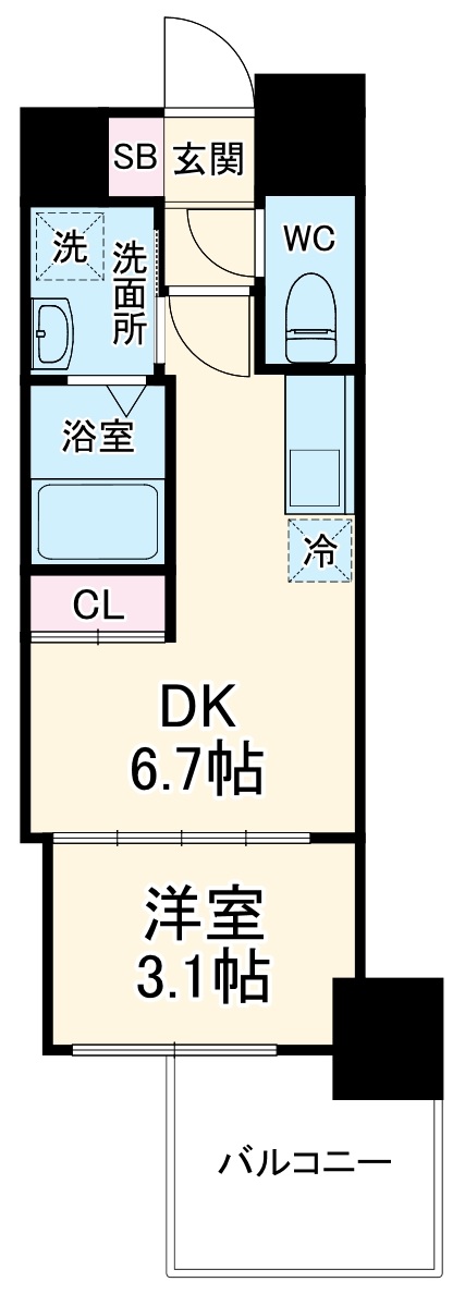 2/2 間取