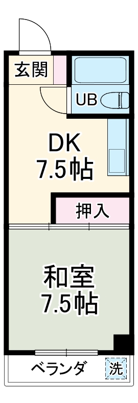 ダイアパレス柿生の間取り