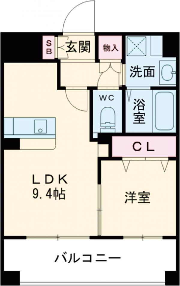LIBTH南福岡の間取り
