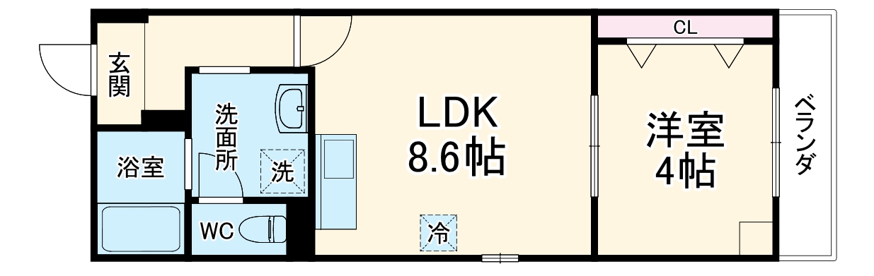 NAMBA STYLEの間取り