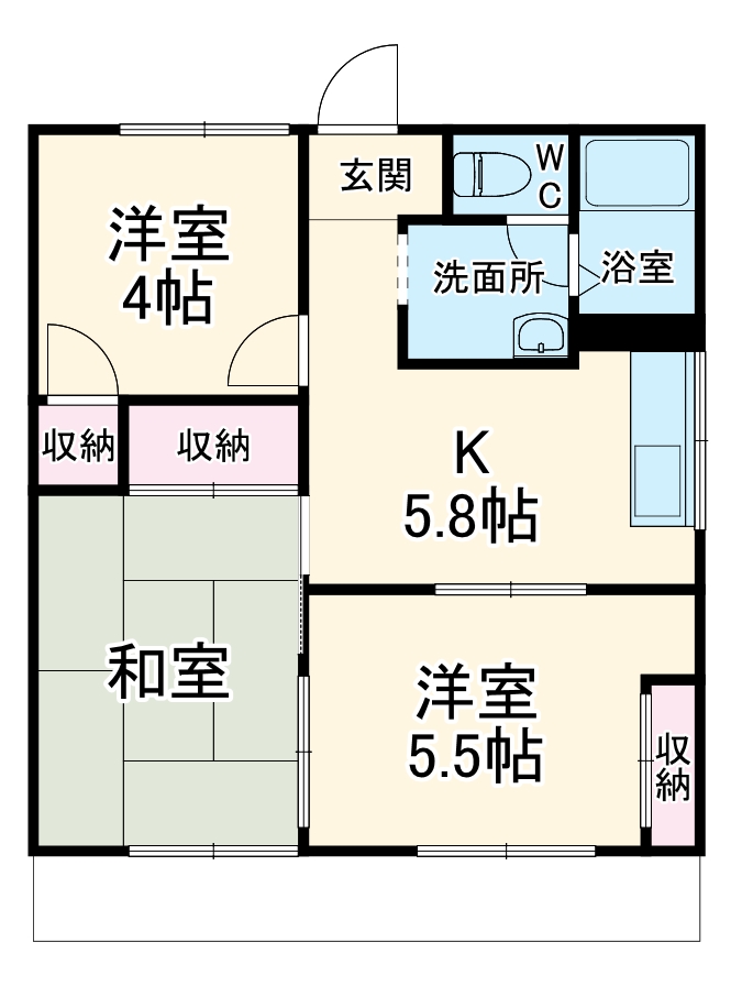 ラ・カージュ原宿の間取り
