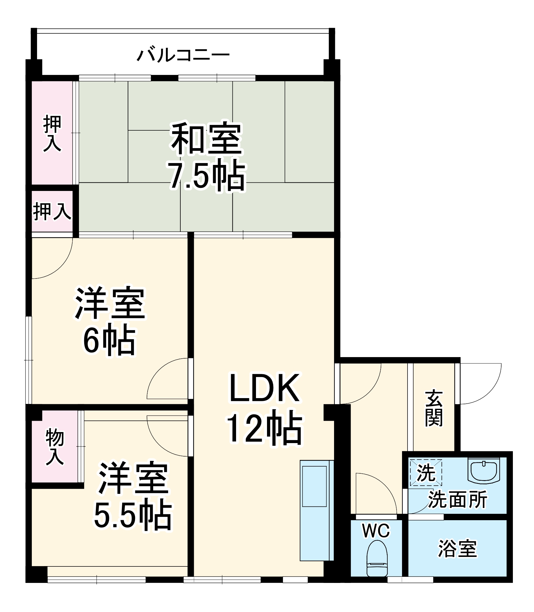 エミネンス妙蓮寺の間取り