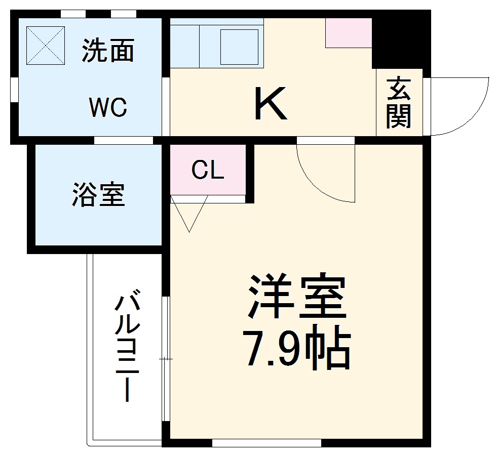 Bonheur社が丘の間取り