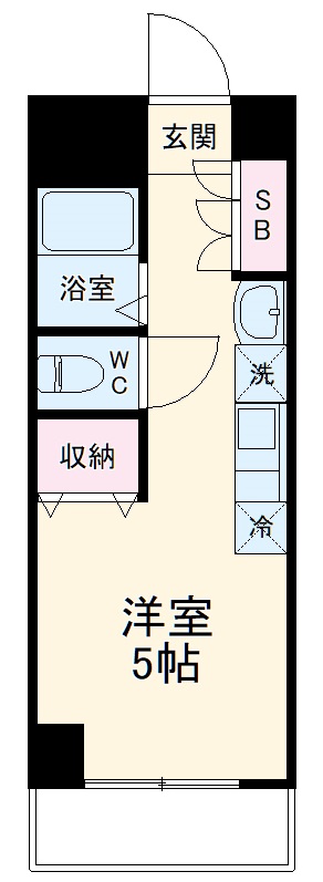 アルシオン幕張本郷の間取り