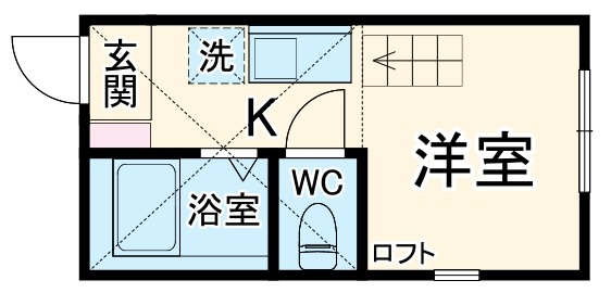 ヒルズ反町Ｂ棟の間取り