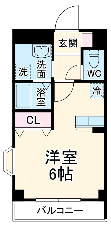 カルフール亜里巣の間取り