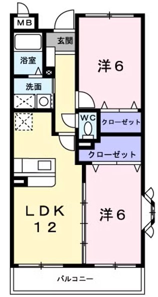 アリストクラット春日部の間取り