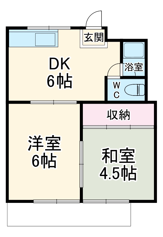 第2コーポ石川の間取り