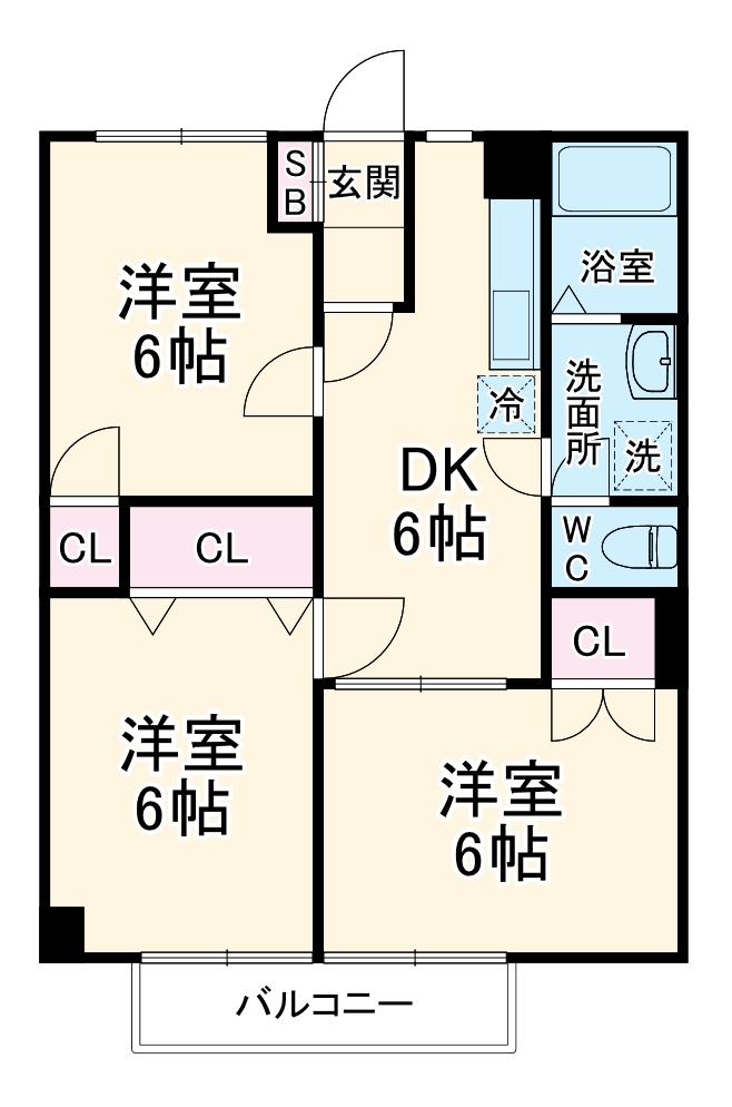 アクティブ石川の間取り