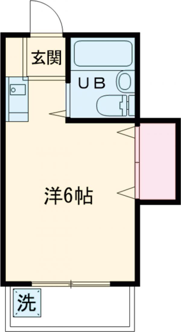 メゾントコナミの間取り