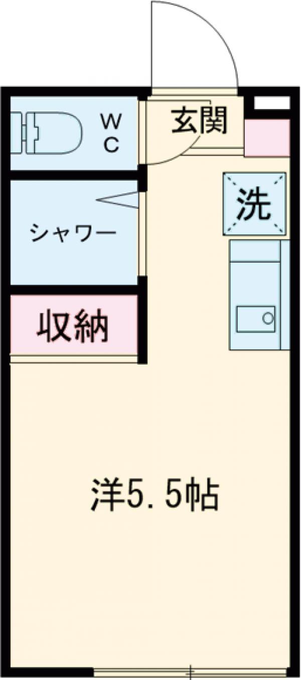ハーモニーテラス下高井戸Ⅱの間取り