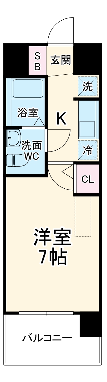 セレニテ東三国ミラクの間取り