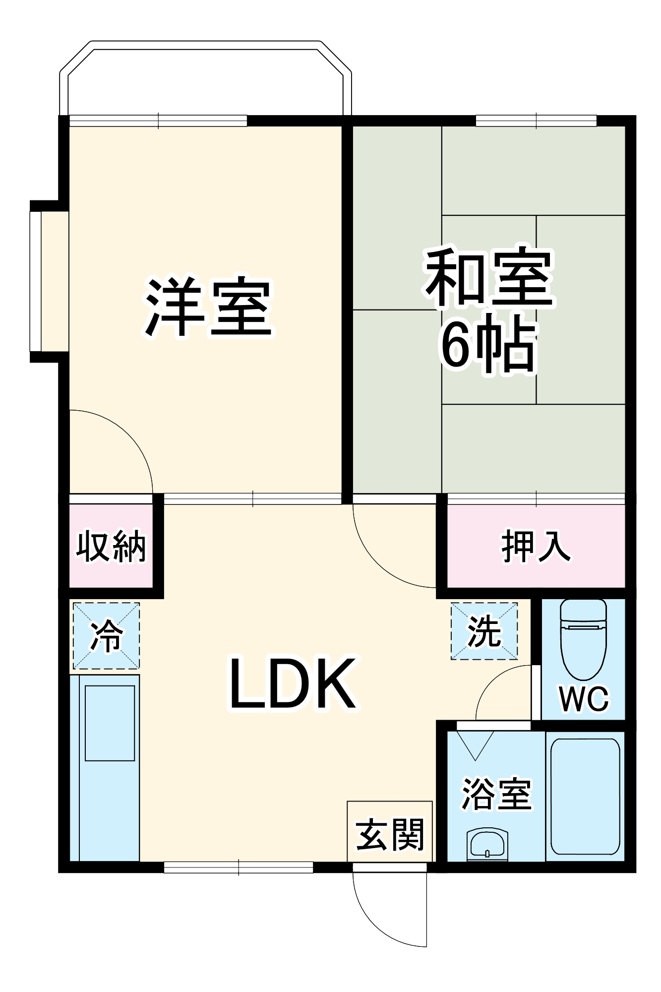 グランデュールの間取り