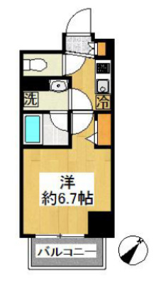 SHOKEN Residence横浜BAY SIDEの間取り