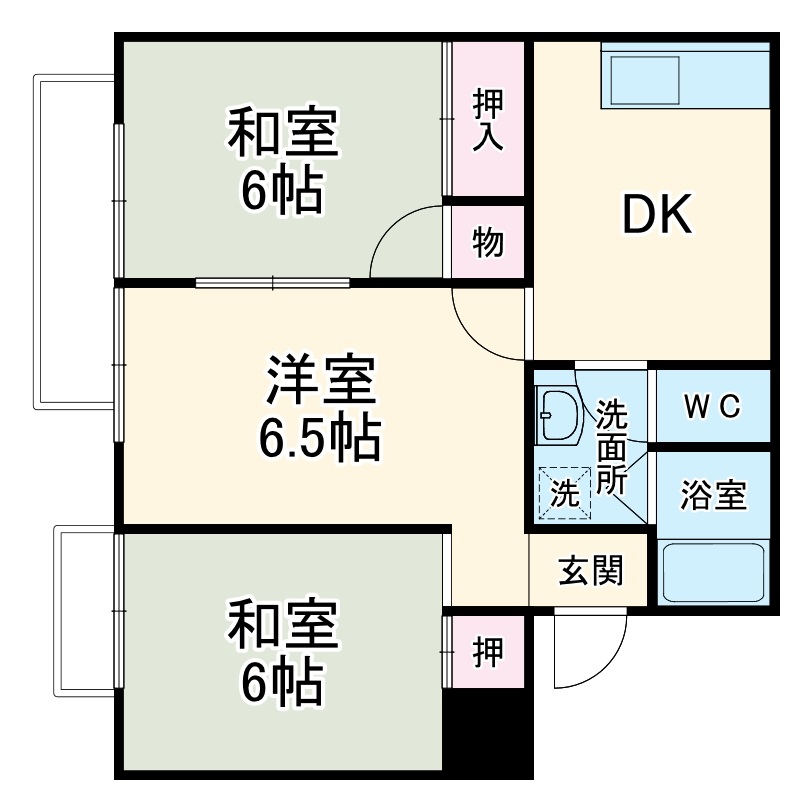 カーサベラの間取り