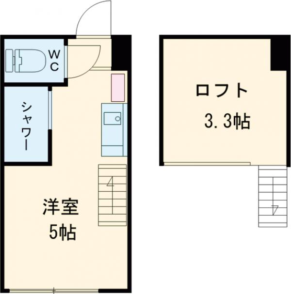 サンティア高円寺の間取り