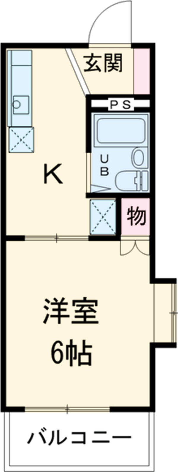 プリベメゾンMORIの間取り