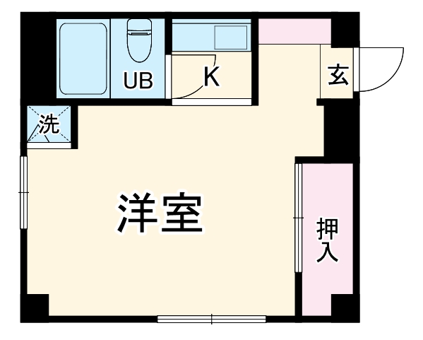 フラット南行徳の間取り