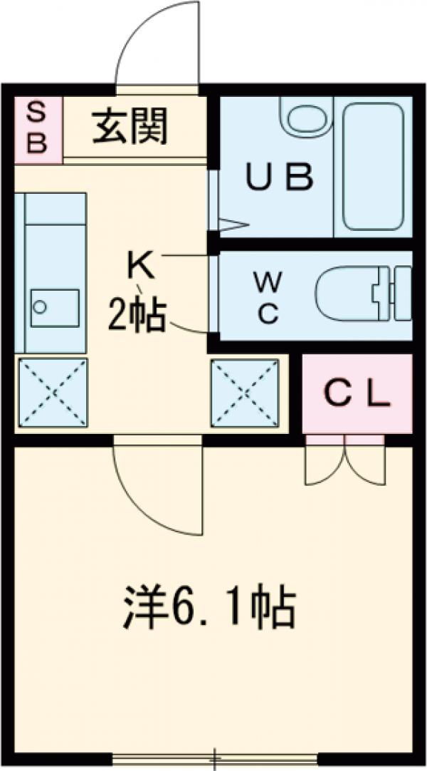 ディアロックⅡの間取り