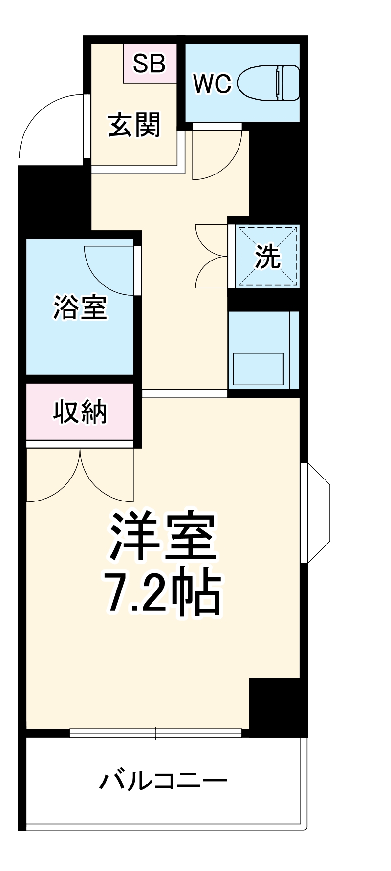 グランデュール峯崎Ⅱの間取り