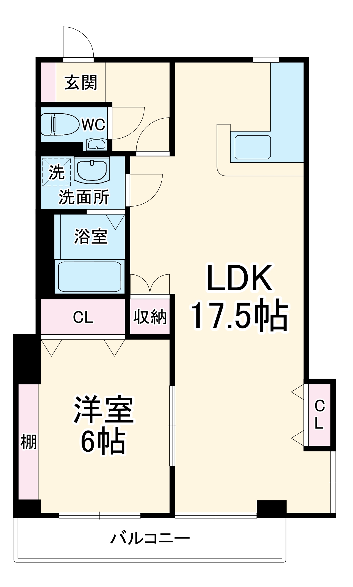 永井マンションBの間取り