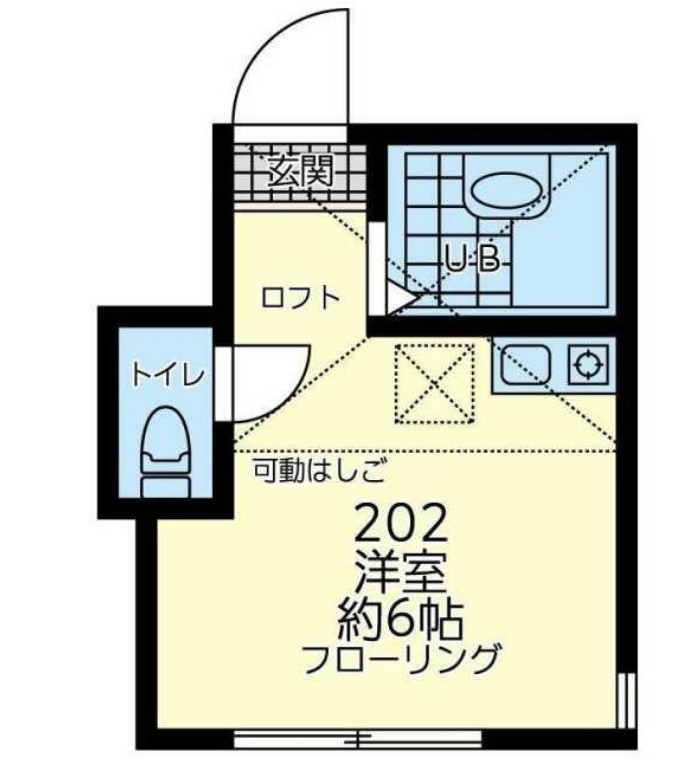 ユナイト川崎サン・イグナシオの間取り