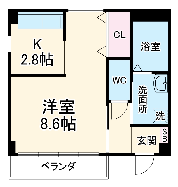 ライフイン・山道の間取り