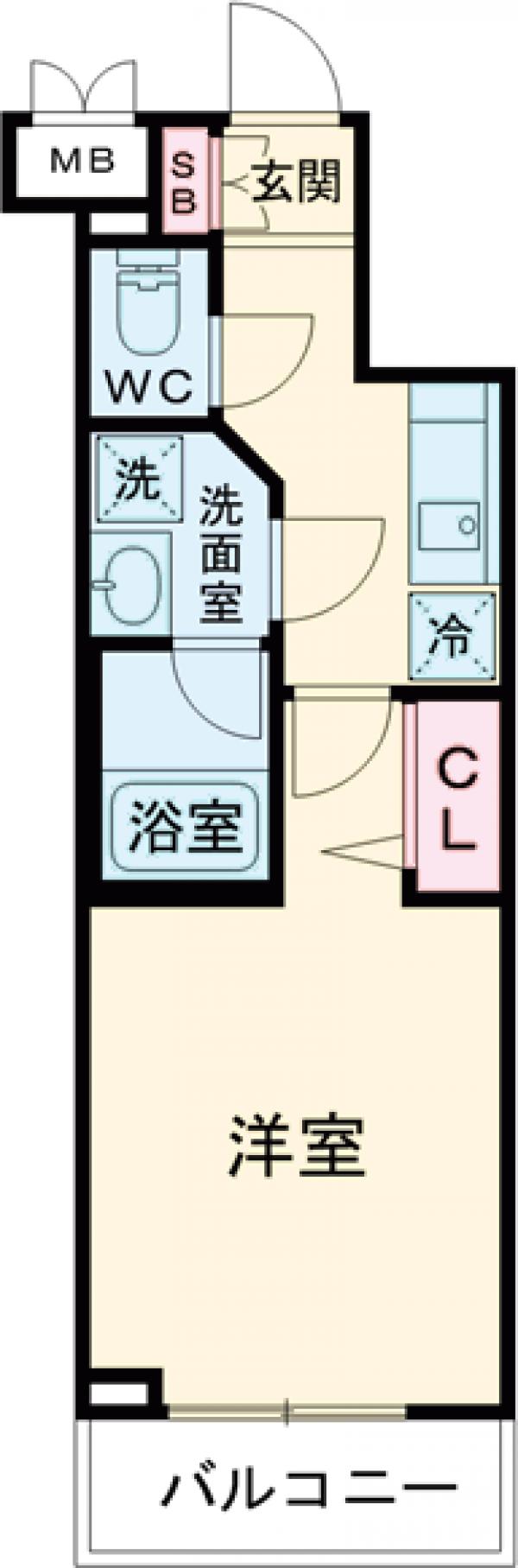 パティーナ新宿下落合の間取り