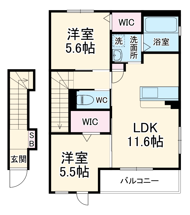 Runa‘sパレスの間取り