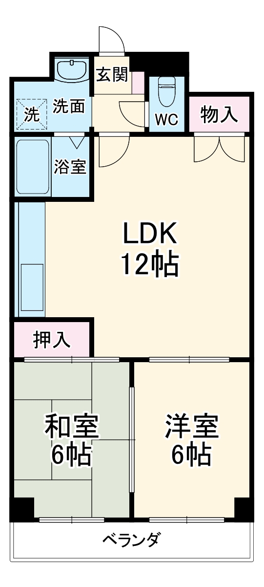 グランドール清州の間取り